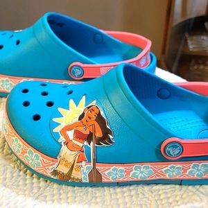 Kids Moana Crocs size J3